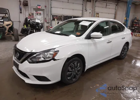 2017 Nissan Sentra S из США, поврежденный, VIN 3N1AB7AP4HY309476